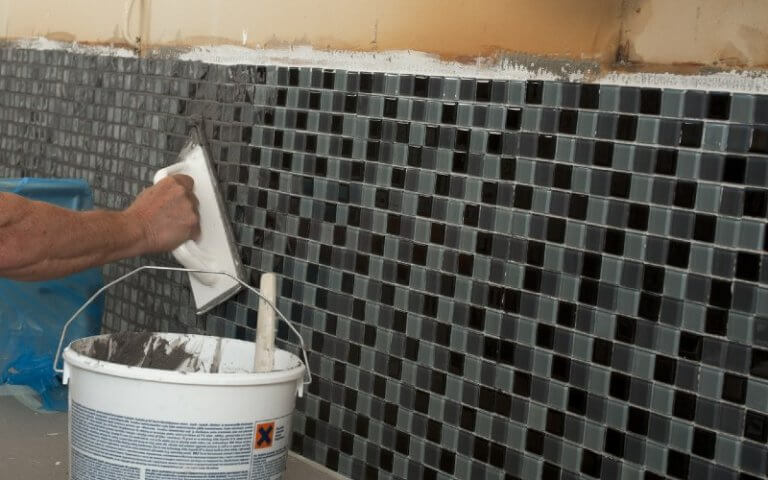 Carreaux de mosaïque marocains bleu turquoise crédence cuisine