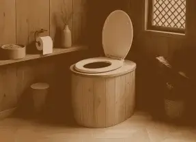 Quel est le prix d’installation de toilettes sèches design dans une maison principale ?