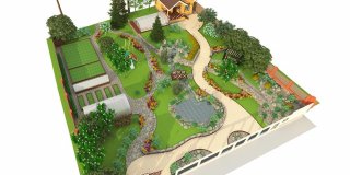 concevoir plan jardin
